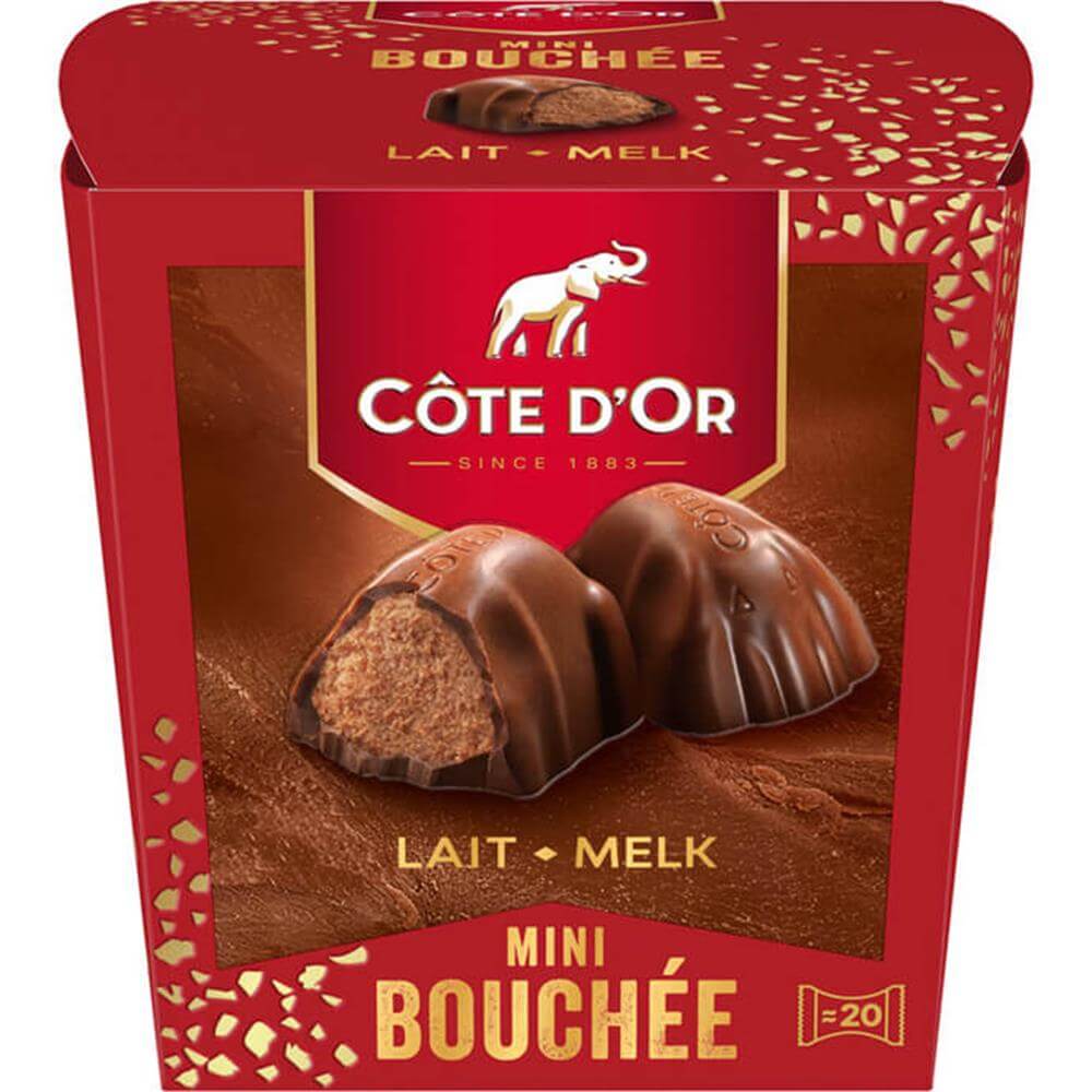 Cote D'Or Mini Bouchee Milk Chocolate in Gift Box 188g